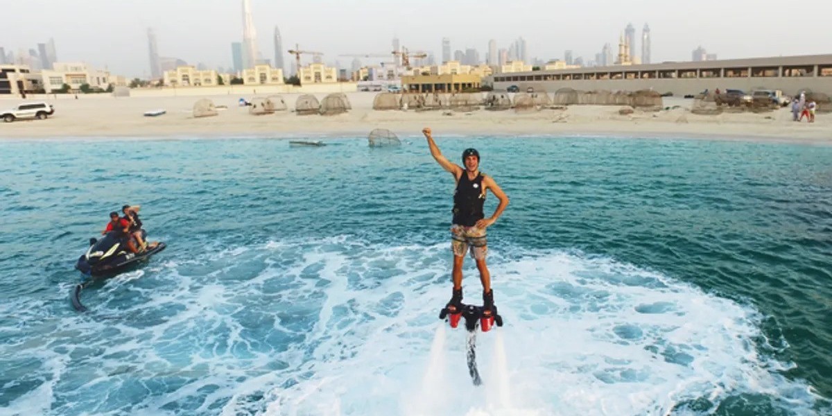 Experience the Thrill of Flyboarding in Dubai Marina