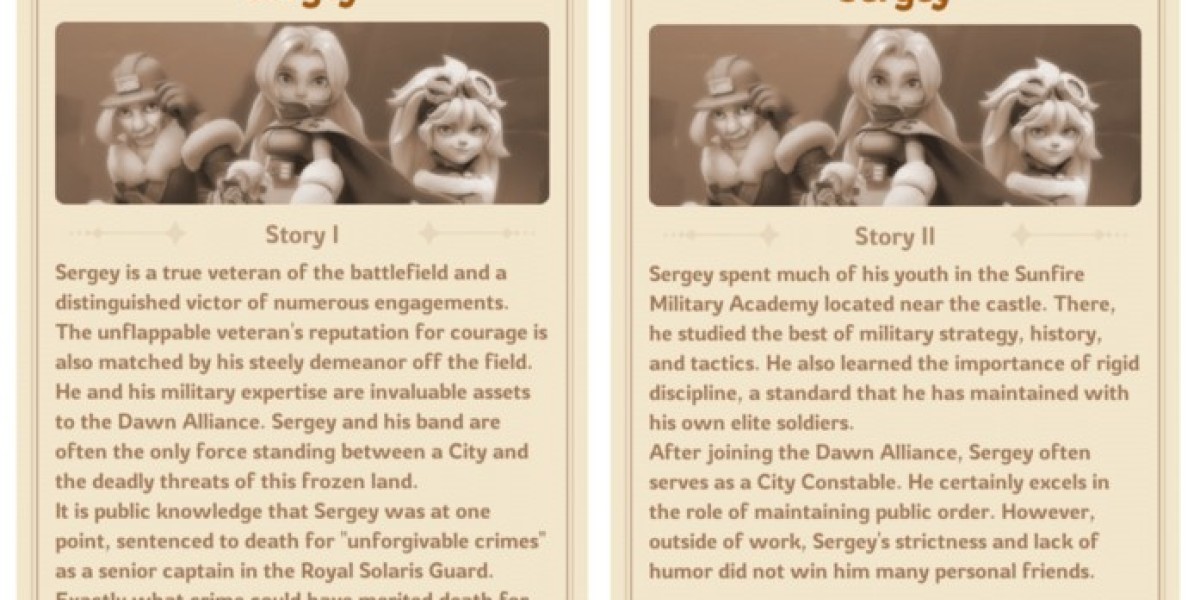 Sergey - The Epic Warrior: Key to Early Game Success